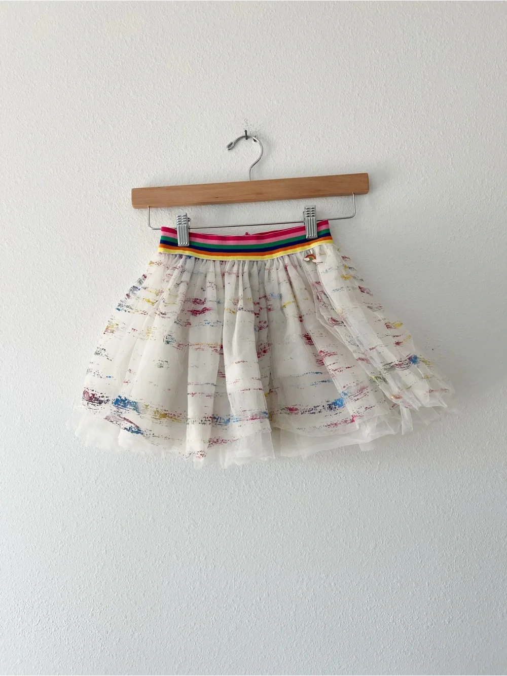 LOLA & THE BOYS | Rainbow Tulle Skirt | 6